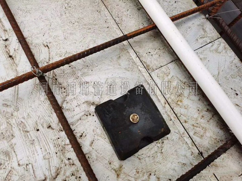 鋁膜定位器 預埋86線盒固定塊 預埋線管定位器 線管定位塊 鋁膜板底座 橡膠填充模塊